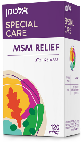 MSM RELIEF אלטמן 120 כמוסות