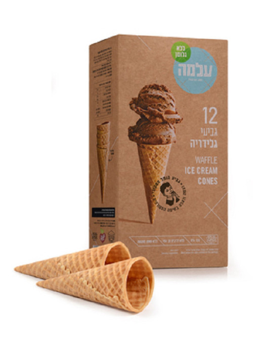 12 גביעי גלידריה לגלידה ללא גלוטן