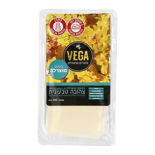 צהובה טיבעונית מוצרלה