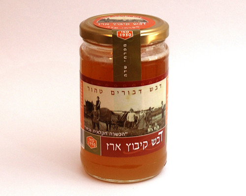 דבש פרחי שדה 350 גרם קיבוץ ארז