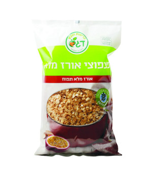 פצפוצי אורז מלא תפוח 350 גרם ללא גלוטן