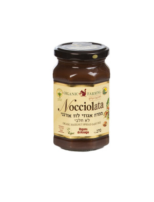 ממרח אגוזי לוז לא חלבי
