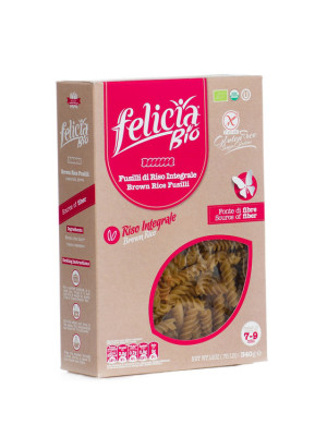 אטריות פוזילי אורז מלא ללא גלוטן felicia bio