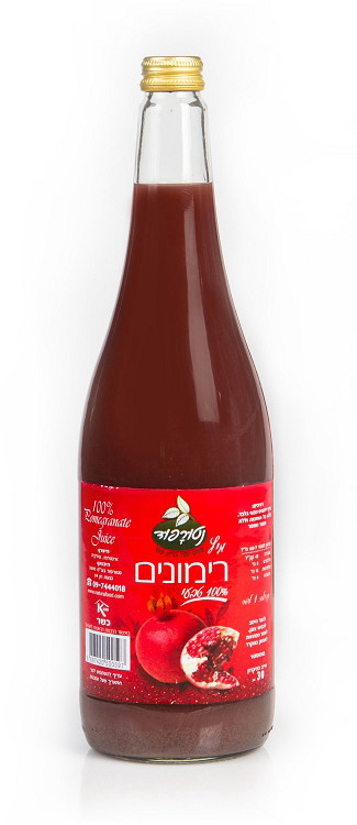 מיץ רימונים 100% טבעי נטורפוד