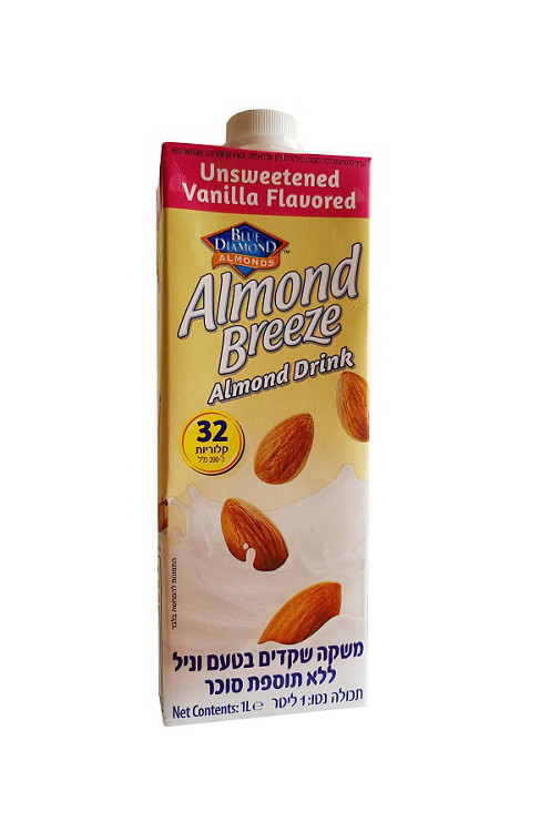 משקה שקדים בטעם וניל בלו דאימונד