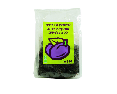 שזיפים מיובשים אורגנים נטורפוד