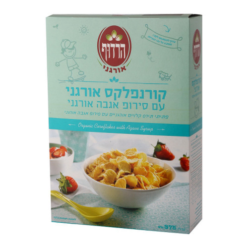 קורנפלקס עם סירופ אגבה הרדוף