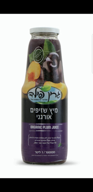 מיץ שזיפים אורגני