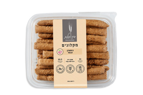 מקלונים כוסמין ובצל דני וגלית