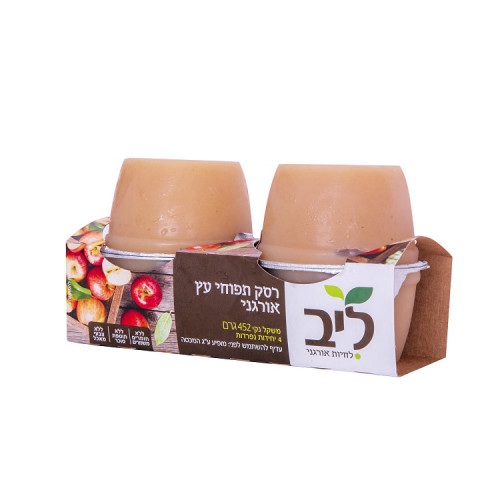 רסק תפוחי עץ רביעייה 452 גרם אורגני