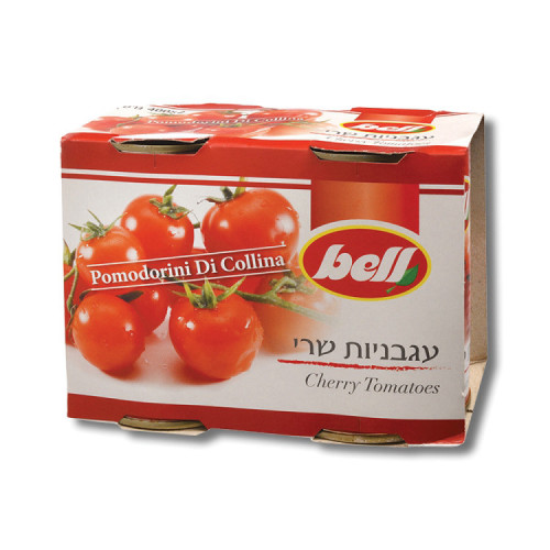 עגבניות שרי במיץ עגבניות מארז זוגי 2X400 גרם