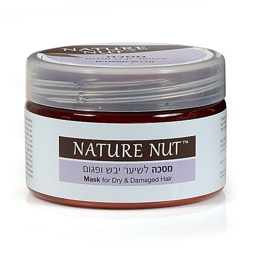 מסכה לשיער יבש ופגום נייטשר נאט Nature Nut