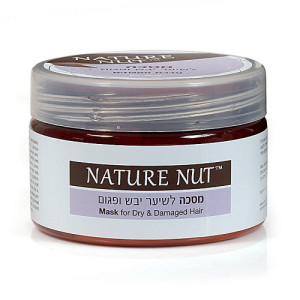 מסכה לשיער יבש ופגום נייטשר נאט Nature Nut
