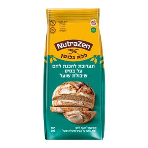 תערובת להכנת לחם על בסיס שיבולת שועל ללא גלוטן