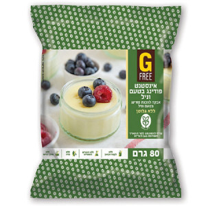אינסטנט פודינג וניל ללא גלוטן