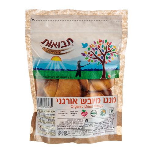 מנגו מיובש 150 גרם תבואות