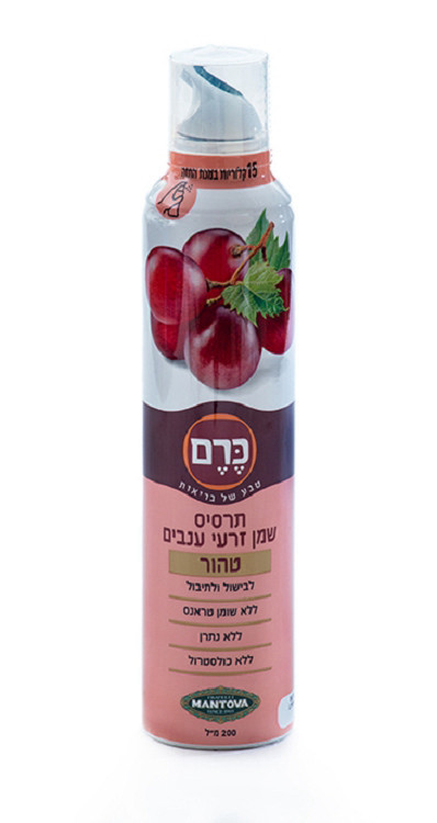 תרסיס שמן זרעי ענבים כרם
