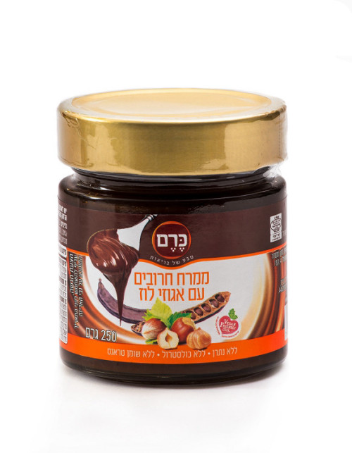 ממרח חרובים אגוזי לוז כרם