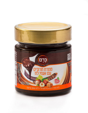 ממרח חרובים אגוזי לוז כרם