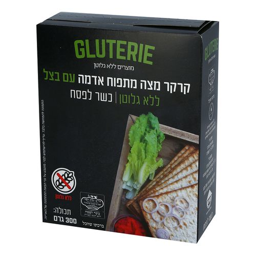 מצה ללא גלוטן עם בצל