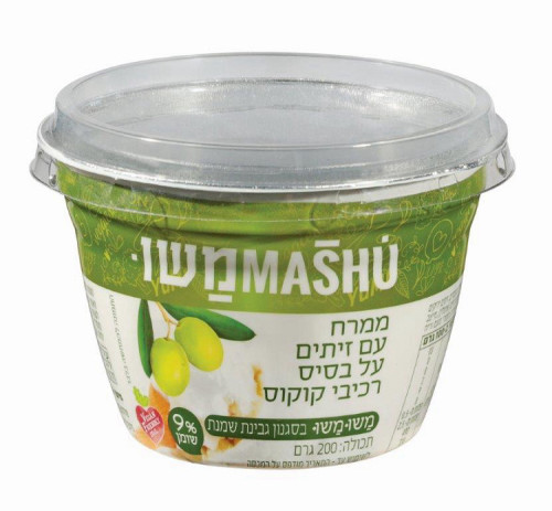 משו ממרח זיתים על בסיס קוקוס