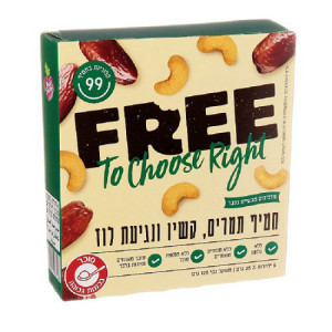 חטיף תמר קשיו ונגיעת לוז