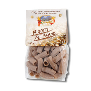 פסטה ריגוטי טראלורו מקמח כוסמין מלא 250 גרם
