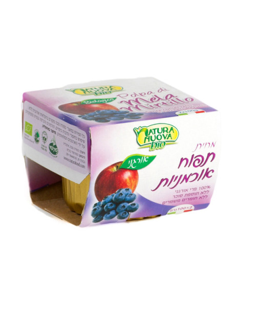 מחית תפוח אוכמניות