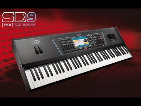 קלידים תחנת עבודה מקצועית SD9 מבית KETRON