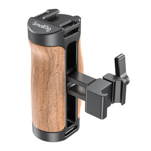 SmallRig2915 ידית צד מעץ עם מסילה לשחרור מהיר