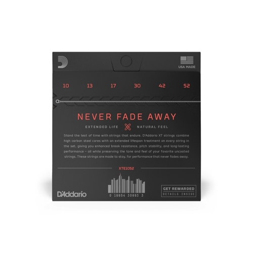 זוית נוספת D'Addario XTE1052 Nickel Plated Steel