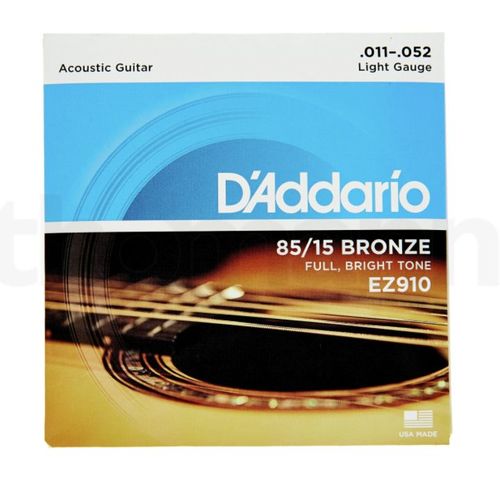D'Addario EZ910 85/15 Bronze Acoustic Guitar Strings