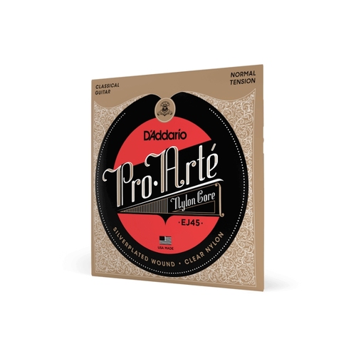 זוית נוספת D'Addario EJ45 Pro-Arte Nylon Core