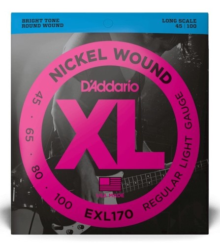 D'Addario EXL170 Nickel Wound