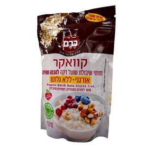 קוואקר שיבולת שועל דקה ללא גלוטן 
