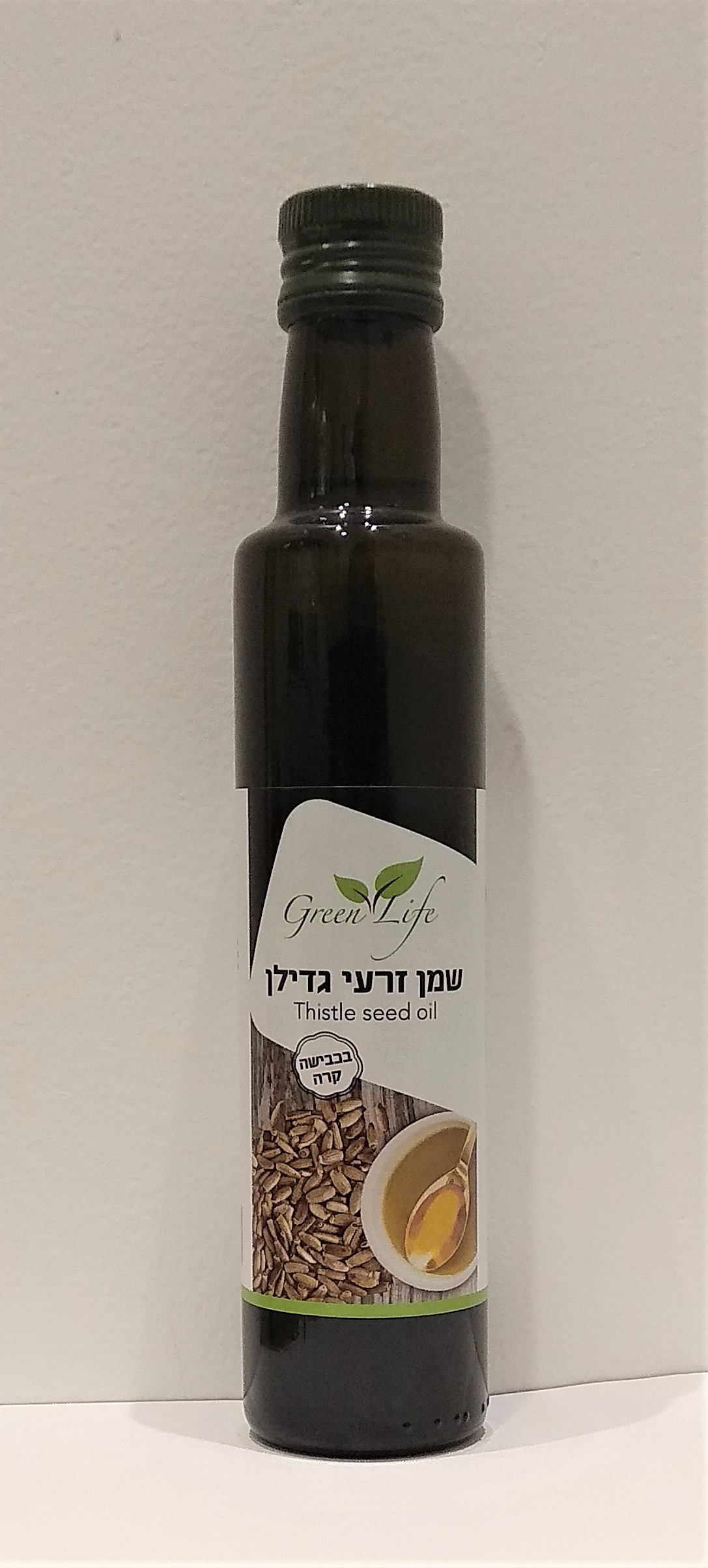 שמן זרעי גדילן בכבישה קרה  250 מ"ל  גרין לייף