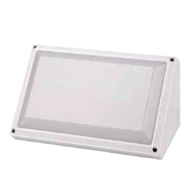 צמוד קיר לבן DL IP65 20W