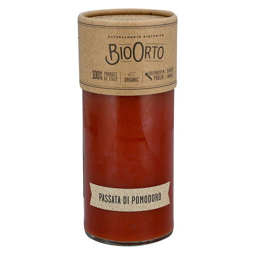 מחית עגבניות אורגניות  520 גרם  BIOORTO