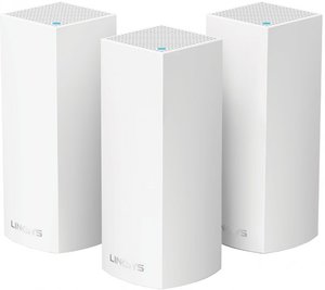 נקודת גישה 3 יחידות LinkSYS Velop WHW0303 Tri-Band Wi-Fi 3-pack 