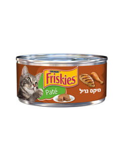 פריסקיז שימורים פטה מיקס גריל 156 גר