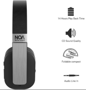 אוזניות Noa Massive Sound Bluetooth