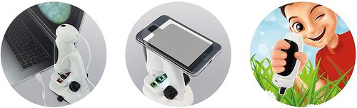 מיקרוסקופ דיגיטאלי 3 ב 1 עם זום 400X ותאורה