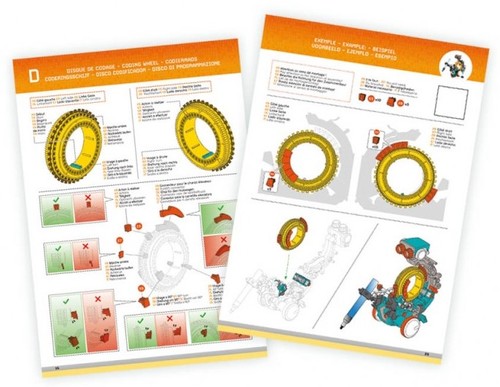 ערכת לבניית רובוט KODO ממונע הניתן לתכנות ללא צורך במחשב
