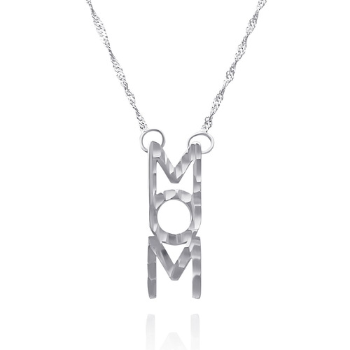 שרשרת ותליון MOM זהב 14K