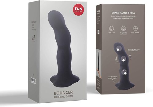 דילדו פרימיום עם כדורים תוצרת גרמניה Fun Factory - Bouncer 