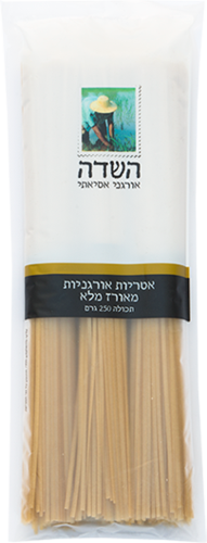 אטריות אורגניות מאורז מלא  250 גרם  השדה