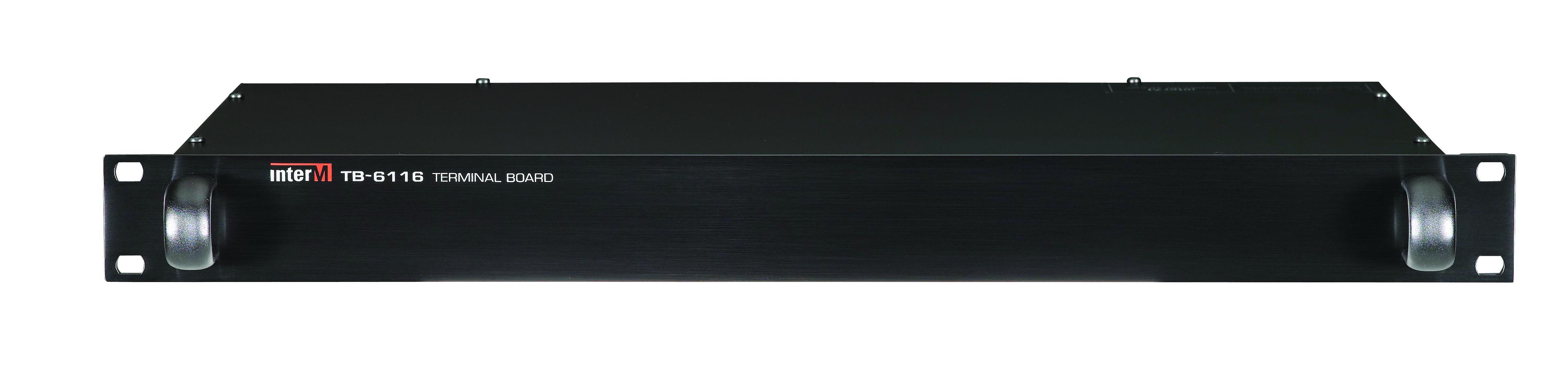 לוח מסוך לשליטה ברמקולים או מיקרופונים TB-6116