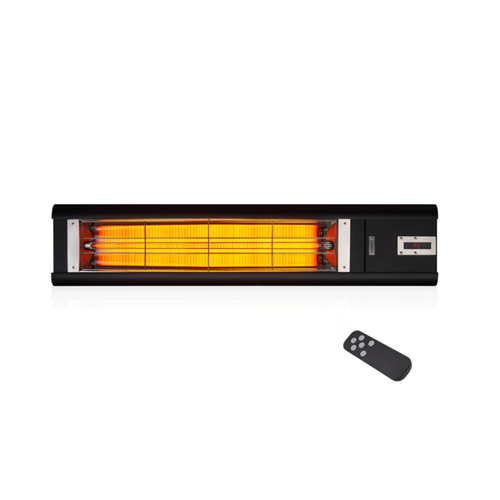 תנור חימום אינפרא אדום קרבון AERO S 2500W- עם שלט ו2 עוצמות משתנות