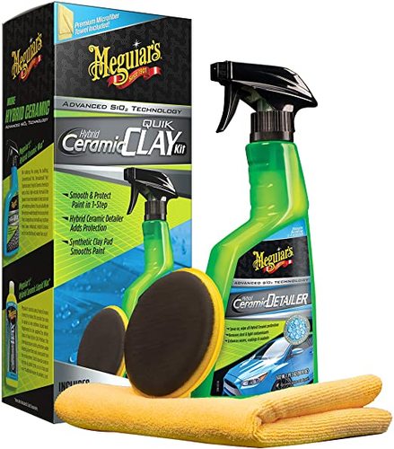 ‏ערכת פלסטלינה | ‏Meguiar's G200200 Hybrid Ceramic Quik Clay