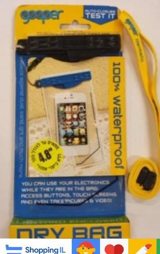 שקית אטומה Drybag Pocket Gooper גודל 4.8 אינץ''